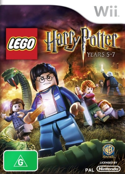 Warner Bros Lego Harry Potter Years 5-7 Refurbished Nintendo Wii Game